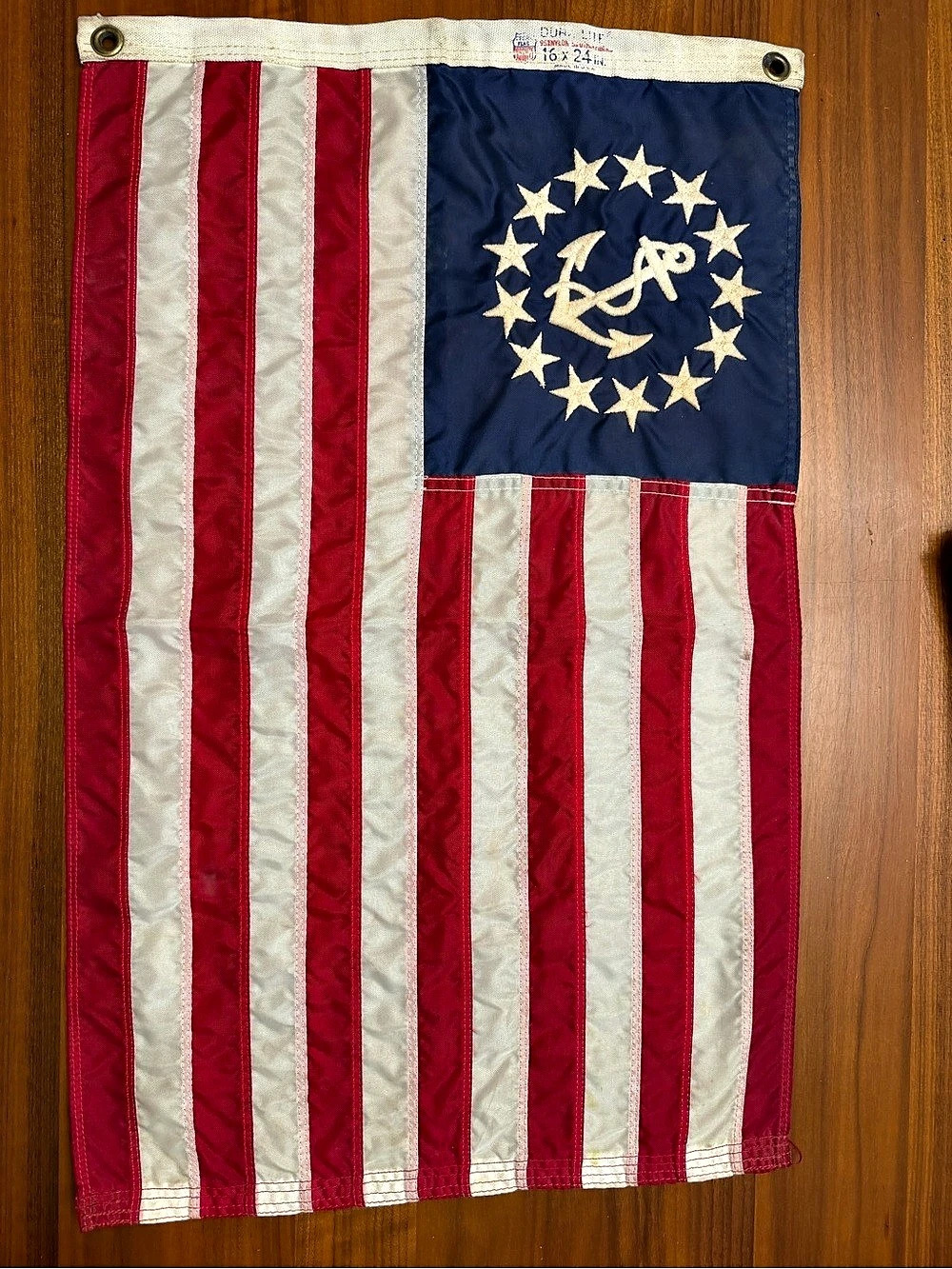 Dettra Flag Co. Dura-Lite U.S. Yacht Ensign Flag 16x24
